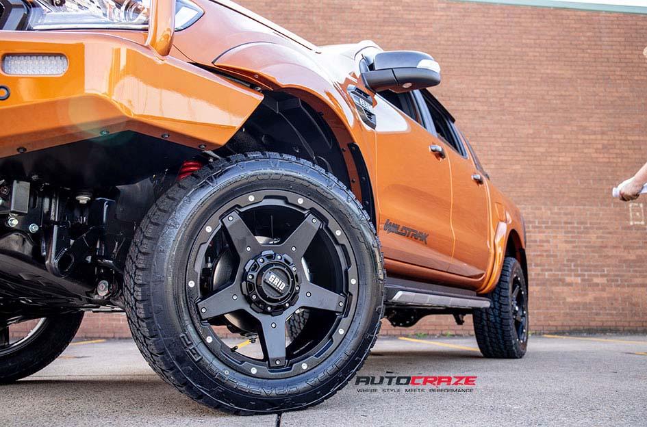 FORD RANGER GD04 MATTE BLACK